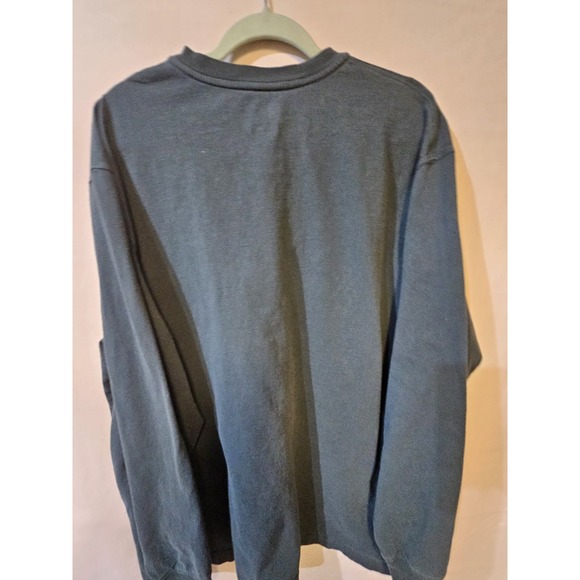 Carhartt Original Fit T-Shirtgreen Size XL Long Sleeve Pocket - Picture 5 of 6